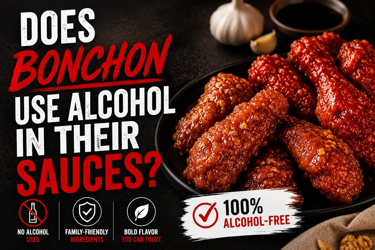 Does Bonchon Use Alcohol in Their Sauces
