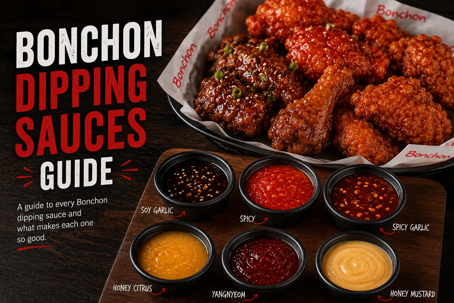 bonchon dipping sauces guide