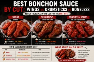 Best Bonchon Sauce for Wings vs Drumsticks vs Boneless